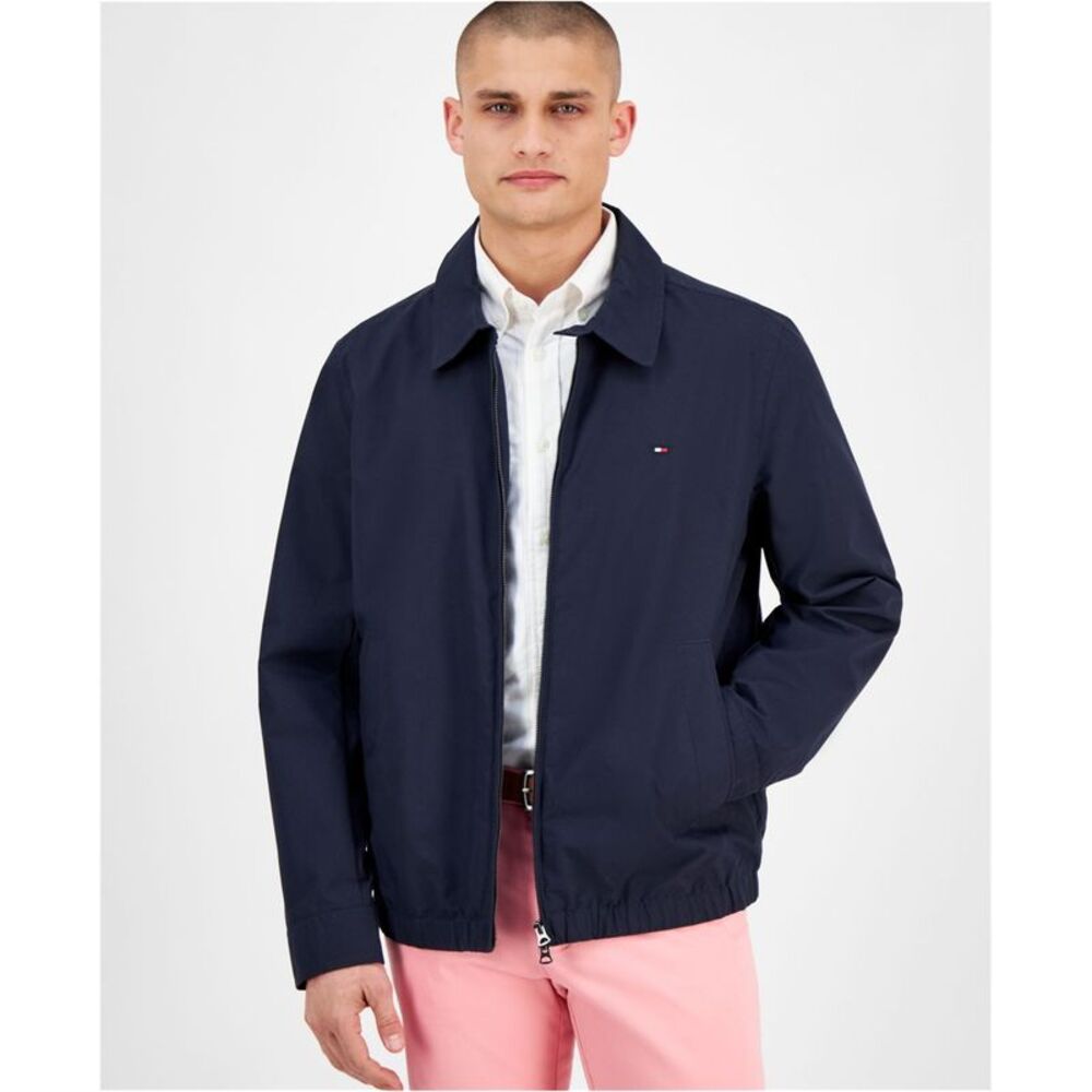 Tommy Hilfiger Mens Ivy Water-Resistant Windbreaker Jacket, NWT